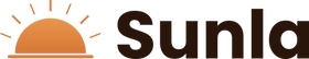 Sunla logo: a half sun with an S inside it, beside the Sunla wordmark